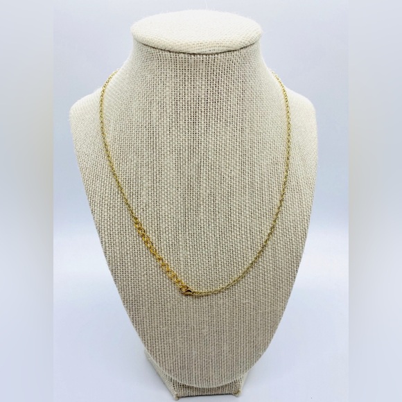 Black/Gold Star Charm Gold Chain Necklace Boho-chic Preppy Classic Feminine - Picture 3 of 5